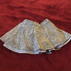Pattern baby girl skirt